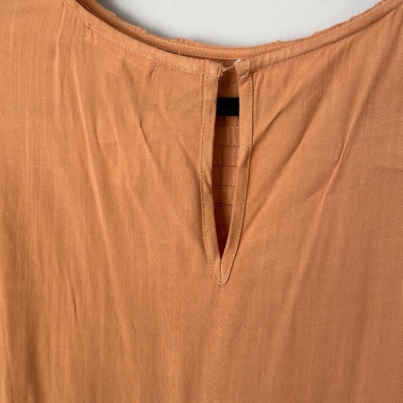 NWT Mustard Dress with Pockets, Size Large - Picture 6 of 13